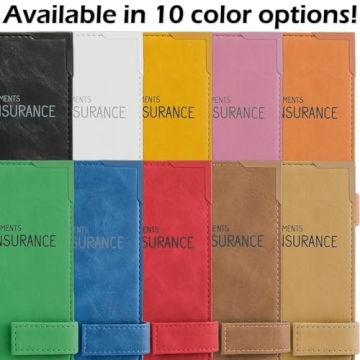 Auto Document Organizer - Stylish & Durable Car Wallet