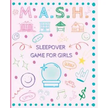 MASH Game for Girls: Fun Game for Girls to Play While Having a Slumber Party/Sleepover | Fortune Tel...