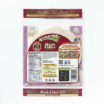 Ole Xtreme Wellness Wraps - High Fiber & Low Carb