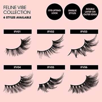 i-ENVY Feline Vibe Dramatic False Eyelashes - 2 Pairs