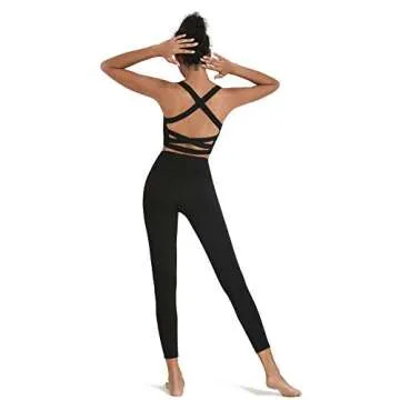 Stylish Romansong Strappy Sports Bra for Women