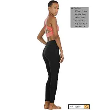 icyzone High Support Workout Sports Bras for Women