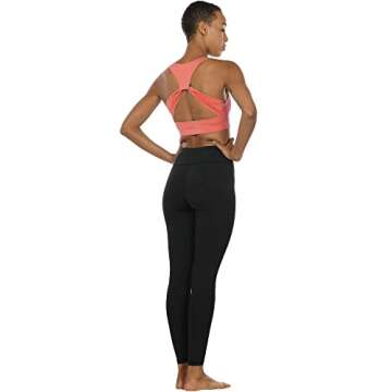 icyzone Workout Sports Bras for Women - Fitness Athletic Exercise Running Bra Yoga Tops