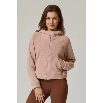 Shop QINSEN Women's Cozy Fleece Zipper Hoodie