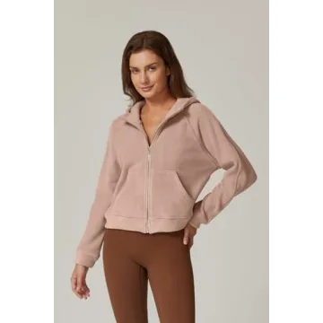 Shop QINSEN Women's Cozy Fleece Zipper Hoodie