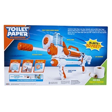 TP Blaster Toilet Paper Shooter Fun for All Ages