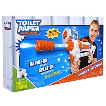 TP Blaster Toilet Paper Shooter Fun for All Ages