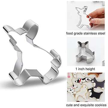 Dog Cookie Cutter Baking Set - Shape Treats with Style