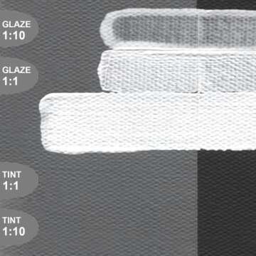 OPEN Slow-Drying Acrylics by GOLDEN, Titanium White, 5 fl oz. tube, Professional Acrylic Paint, Semi-Opaque