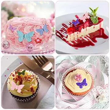 Delidge Silicone Butterfly Mold for Chocolate & Candy