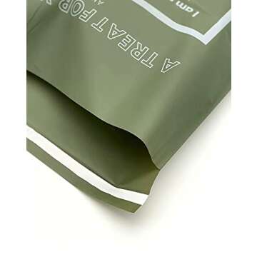Premium Large Compostable Poly Mailers | Heavy-Duty Biodegradable Thick & Tear-Resistant Shipping Mailing Bags | Eco Friendly Packaging | 13”x15.7” Pack of 25, Sage Green