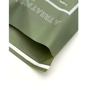 Premium Large Compostable Poly Mailers | Heavy-Duty Biodegradable Thick & Tear-Resistant Shipping Mailing Bags | Eco Friendly Packaging | 13”x15.7” Pack of 25, Sage Green