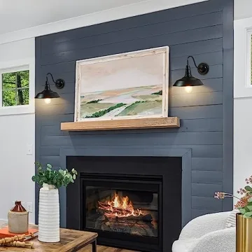 LynPon Farmhouse Wall Sconces Set of Two - Industrial Lighting