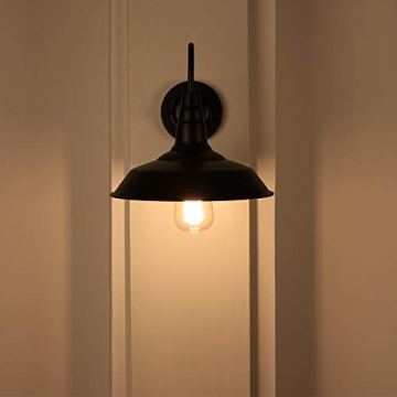 LynPon Farmhouse Wall Sconces Set of Two - Industrial Lighting
