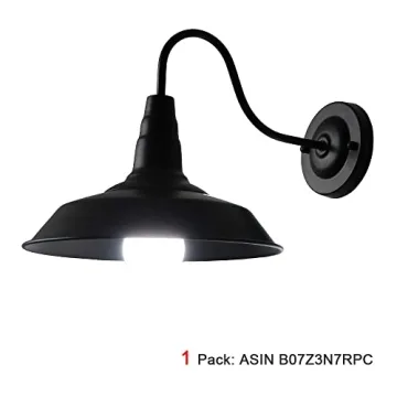 LynPon Farmhouse Wall Sconces Set of Two - Industrial Lighting