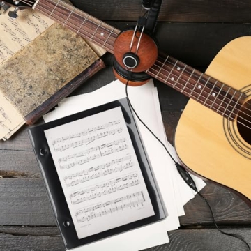 Outus 18 Pcs PVC Music Flip Folder - Waterproof & Lightweight