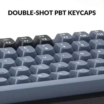 Keychron Q6 Full Size Custom Mechanical Keyboard with Knob, Wired RGB Backlight QMK/VIA Programmable Macro, Hot Swappable Gateron G Pro Red Switch for Mac Windows Linux (Carbon Black)