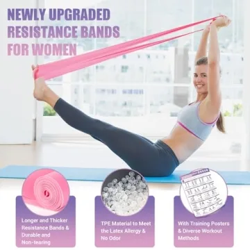 Resistance Bands for Women - Fitness & Therapy Essential