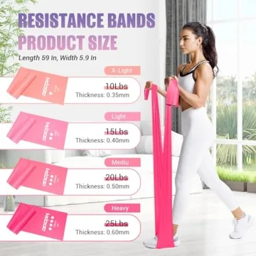 Resistance Bands for Women - Fitness & Therapy Essential