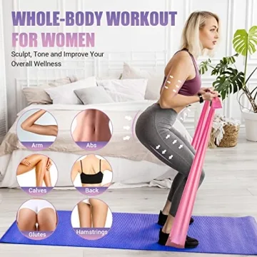 Resistance Bands for Women - Fitness & Therapy Essential