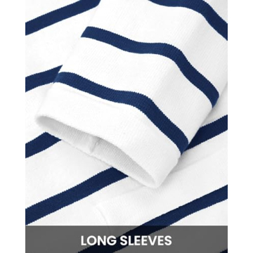 BTFBM Women's Stylish Striped Cardigan for Fall