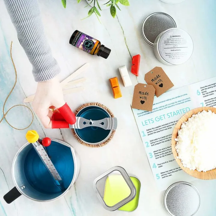 Soy Candle Making Kit for Beginners and Families