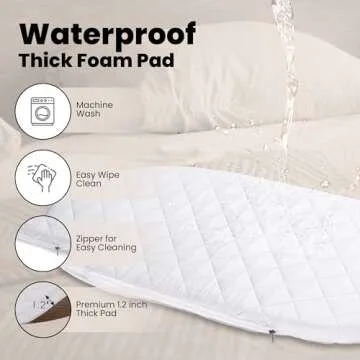 Baby Changing Basket for Baby Dresser, Moses Basket for Babies, Cotton Rope Diaper Changing Basket, Unisex Baby Moses Basket, Foam Diaper Changing Pad for Dresser, Changing Table Topper for Dresser