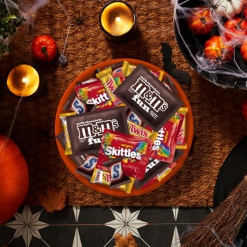 Halloween Candy Variety Pack 60 Ct - M&M's, TWIX & More