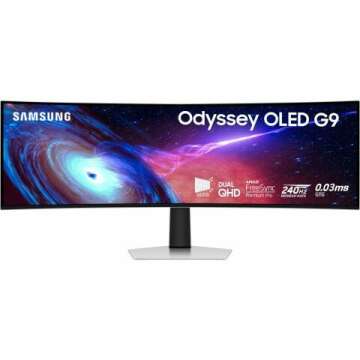 SAMSUNG 49" Odyssey G93SC OLED Gaming Monitor 240Hz