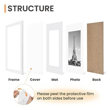 Buy Upsimples 11x14 Picture Frame Set of 5 for Home Decor