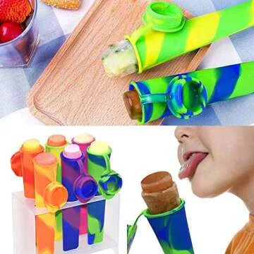 Helpcook Popsicle Molds for Healthy Snacks and Treats