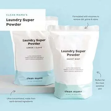 Clean Mama Super Powder Detergent - Natural & Safe