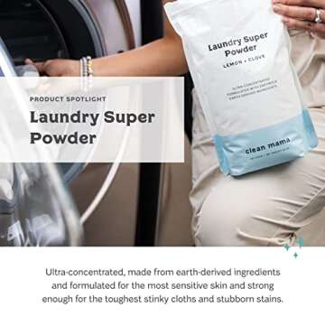 Clean Mama Super Powder Detergent - Natural & Safe