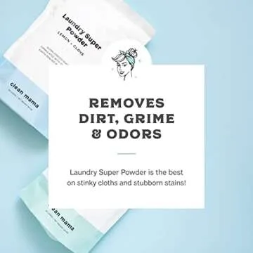Clean Mama Super Powder Detergent - Natural & Safe