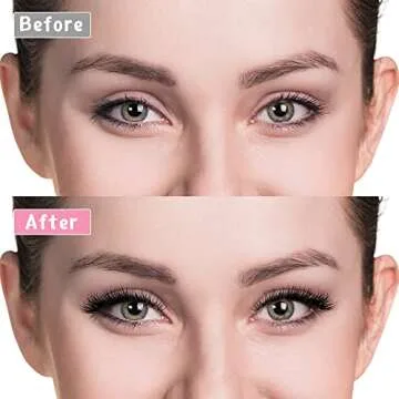 Hicarer 48 Pieces Lash Lift Rods Silicone Eyelash Pads Raise Eyelashes Perming Curler Rods (Small, Medium, Large), Silicone Lash Lift Shields for Eye Supplies Makeup Tool(Pink)