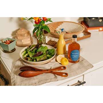 Tippleman's Ginger Honey Syrup - Craft Cocktail Mixer - All Natural Complex Syrup for Cocktails and Non-Alcoholic Beverages - Margarita, Whiskey Sour, or Sweet Iced Tea - Makes 17 Cocktails