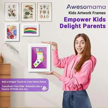 Awesomama Kids Artwork Frames - Stylish and Practical Display Solution