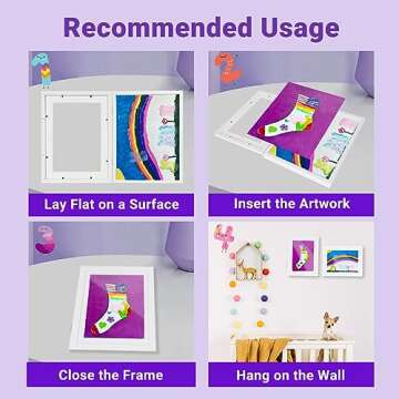 Awesomama Kids Artwork Frames - Stylish and Practical Display Solution