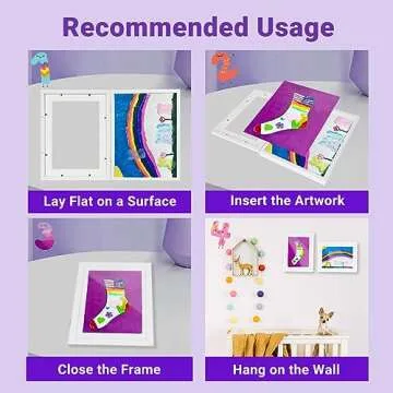 Awesomama Kids Artwork Frames - Stylish and Practical Display Solution