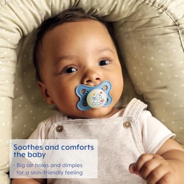 MAM Night Pacifiers 0-6 Months Glow in the Dark Comfort