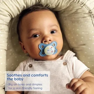 MAM Night Pacifiers 0-6 Months Glow in the Dark Comfort
