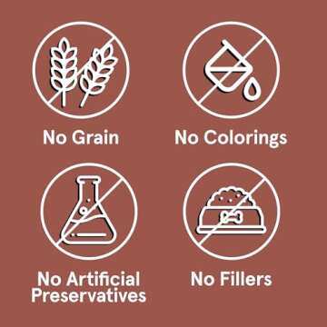 Real Meat Air Dried Dog Food w/Real Turkey & Venison - 2lb Bag of Grain-Free Real Meat Dog Food Sourced from Free-Range Turkey & Deer - Digestible, All-Natural, & High-Protein Turkey and Venison