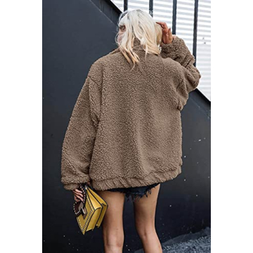 Shop PRETTYGARDEN Women's Sherpa Winter Coat Online