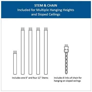 Penn Collection 1-Light Clear Glass Farmhouse Pendant Light Natural Brass