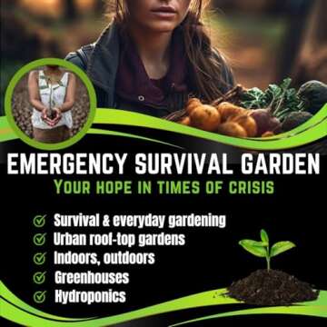 50 Vegetable & Herb Seeds Variety Pack - 25,000 Seeds - Long-Term Storage - Non-GMO Heirloom Open-Pollinated Gardening Seeds for Planting Vegetables & Herbs - Waterproof Packaging - U.S. Grown