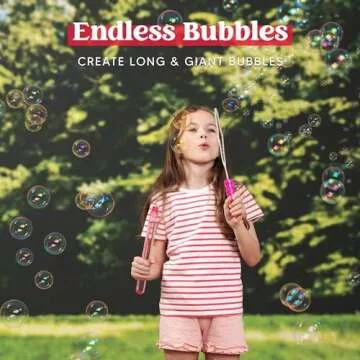 JOYIN 36 Pack 14.6’’ Big Bubble Wands Bulk, Bubble Blower for Kids, Party Favors, Easter, Birthday, Summer Outdoor & Indoor Activity
