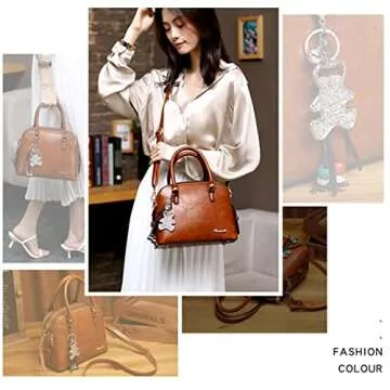 Trendy Designer Leather Crossbody Bags for Women