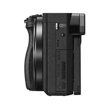 Sony Alpha a6300 Mirrorless Camera: Interchangeable Lens Digital Camera with APS-C, Auto Focus & 4K Video - ILCE 6300 Body with 3in LCD Screen (Black) (Renewed)
