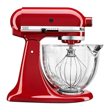 KitchenAid Tilt-Head Stand Mixer with Glass Bowl