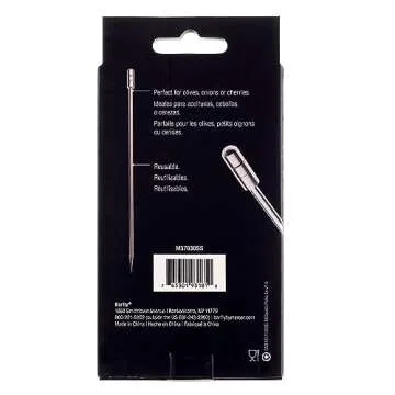 Barfly Stainless Steel Cocktail Picks - Set of 12